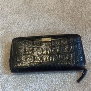 Kate spade alligator wallet